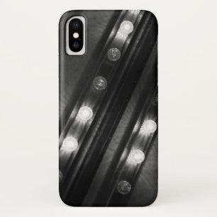 Black and White Twinkle Lights Case-Mate iPhone Case