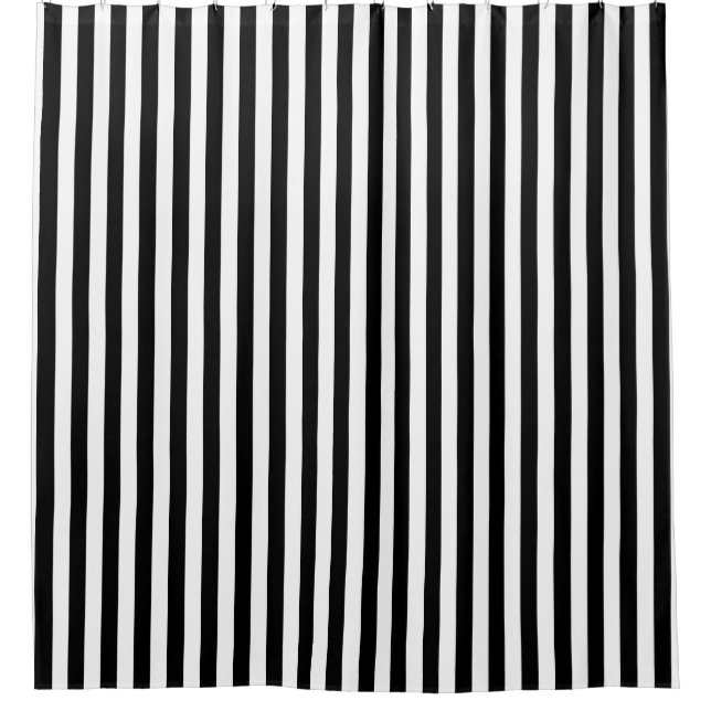 Black And White Vertical Stripe (Front)