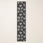 black and white vintage turtle pattern scarf<br><div class="desc">Elevate your style with our boho turtle design inspired by nature, culture, and intricate details. This ethnic turtle pattern beautifully blends traditional motifs and modern boho aesthetics, perfect for home decor, apparel, and accessories. Embrace coastal vibes with bohemian sea turtle art, ideal for ocean and nature lovers. Each piece showcases...</div>
