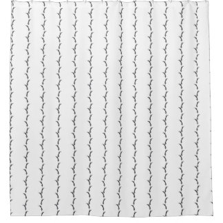 Black and White Wheat Grass Striped