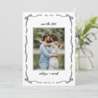 Black and white whimsical little bows