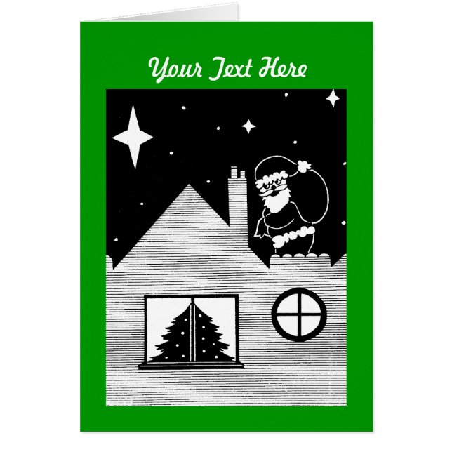 black and white witsack christmas (Devant)