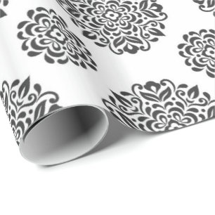 Black and White Wrapping Paper