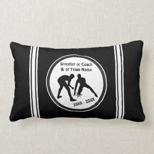 Black and White Wrestling Pillows for Wrestlers