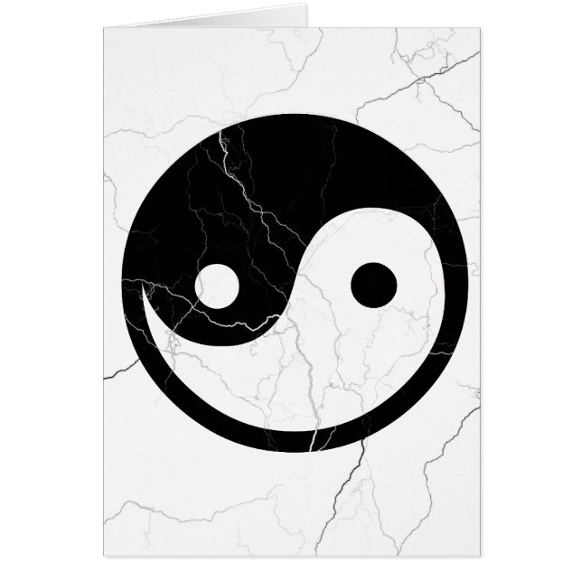 Black and White Yin and Yang (Front)
