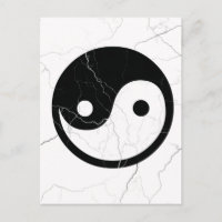 Black and White Yin and Yang