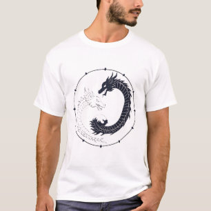 Black and white Yin Tang T-Shirt