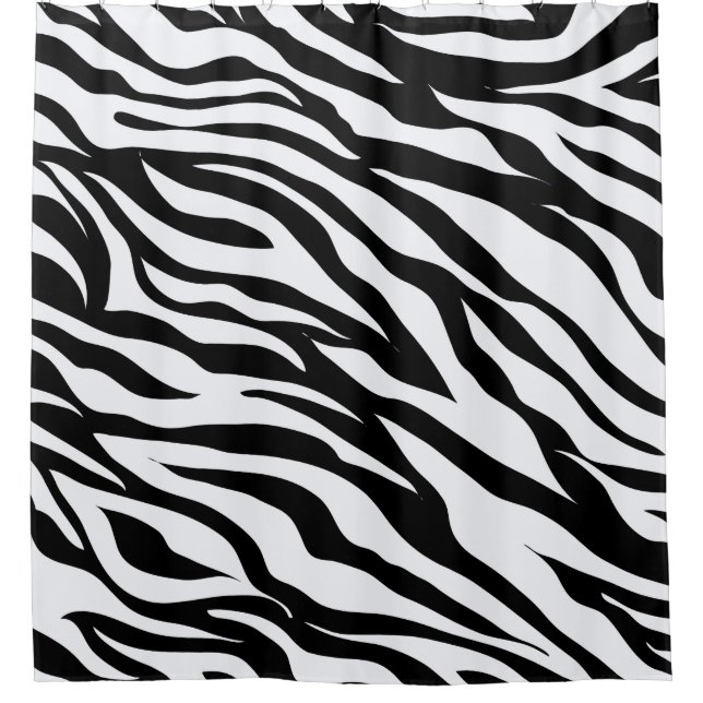 Black and White Zebra Animal Print Pattern (Front)