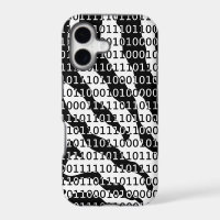 Black and White Zebra Binary Code