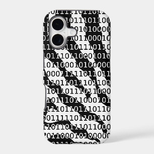 Black and White Zebra Binary Code
