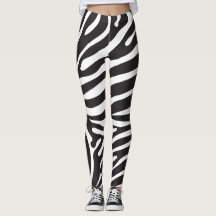Black and White Zebra Print