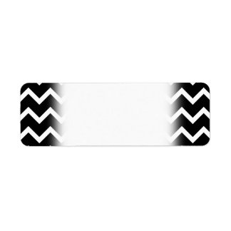 Black and White Zig Zag Pattern.