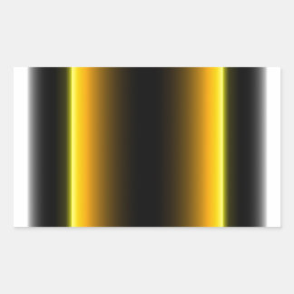 Black and Yellow Design Sticker