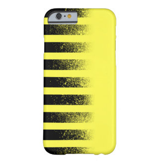 Black and Yellow Striped Iphone 6 Case