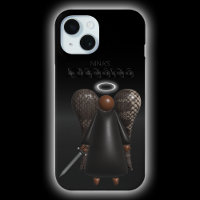 Black Angel, Avenging Angel iPhone Case