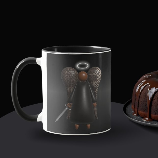 Black Angel, Avenging Angel Mug (Black Avengng Angel)