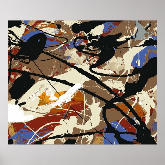 Black Angel - Poster d'Art Expressionniste - (Devant)