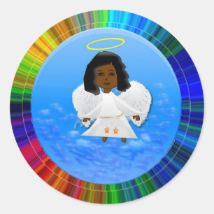 Black Angel Stickers