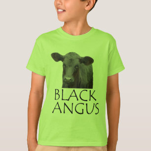 Black Angus Cow T-Shirt