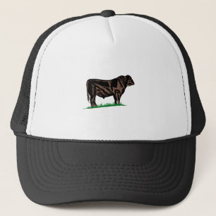 Black Angus Steer Trucker Hat