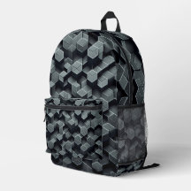 Black & Anthracite Grey Honeycomb 