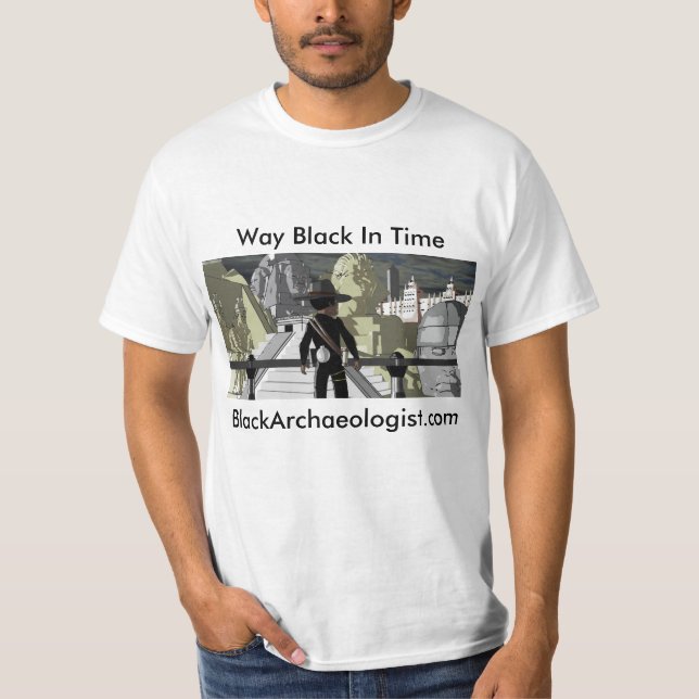 Black Archaeologist T-Shirt (Front)