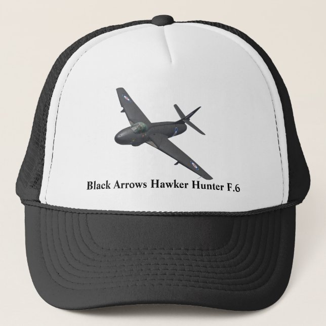 Black Arrows Hawker Hunter Hat (Front)