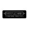 Black Art Deco Wedding Monogram Address