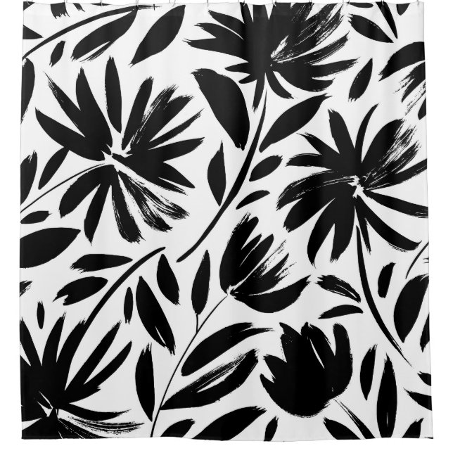 Black aster: vintage chrysanthemum pattern (Front)