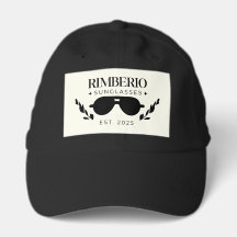 Black asthetic hat