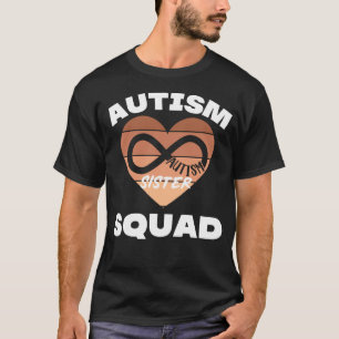 Black Autism Sister Squad My Brother Has Autism In T-Shirt