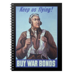 Black Aviators: U.S. WW2 Military Fighting Service Notebook