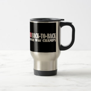 Black Back-To-Back USA Champs Travel Mug