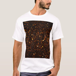 Black Background Beautiful Bokeh T-Shirt