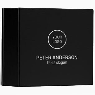 Black Background Binder