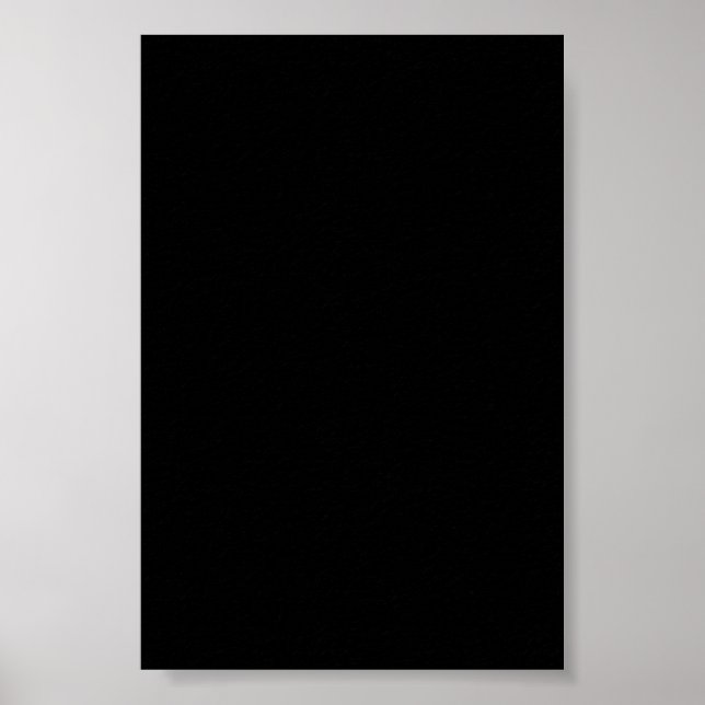 Black Background on a Poster (Front)