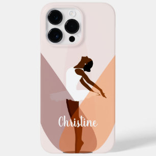 Black Ballerina Ballet Dancer Light Pink Case-Mate Case-Mate iPhone 14 Pro Max Case