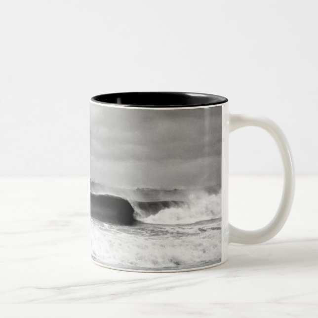 Black Barrell Wave Mug (Right)