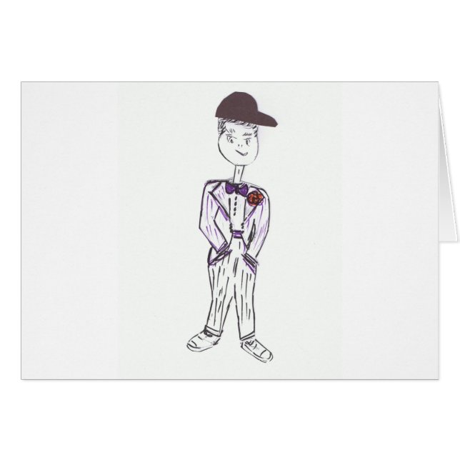 Black Baseball Cap Groom (Front Horizontal)