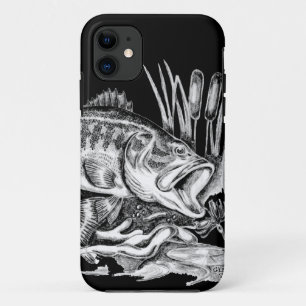 Black Bass iPhone 11 Case