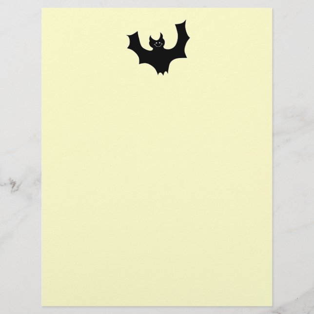 Black Bat Cartoon (Front)