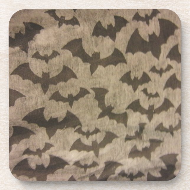 Black Bats Coaster (Front)