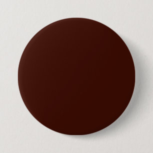Black bean (solid colour) 3 inch round button