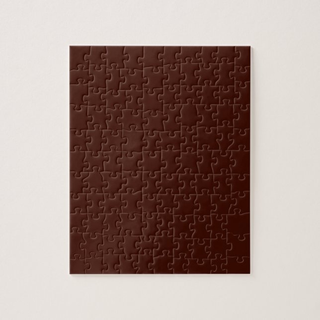 Black bean (solid colour) jigsaw puzzle (Vertical)