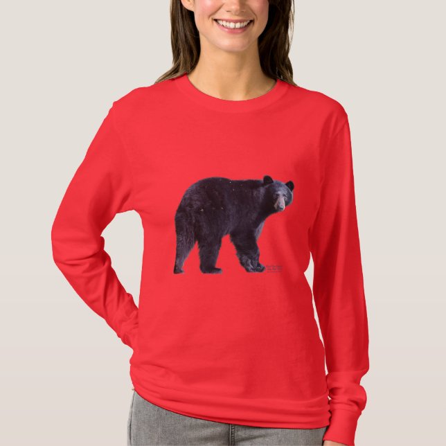 BLACK BEAR 2 Wildlife-Supporter Shirt (Front)
