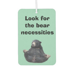 Black Bear Air Freshener