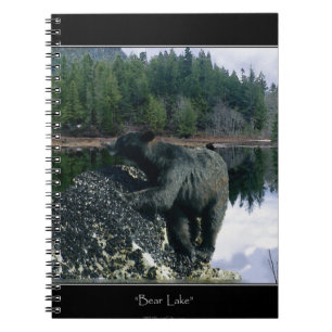 Black Bear and Wilderness Lake Notebook