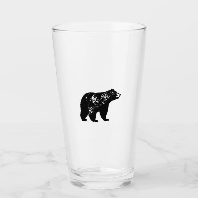 Black Bear Glass (Front)
