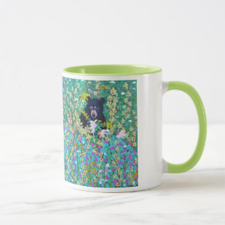 Black Bear in Berry Patch Mug