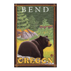 Black Bear in Forest - Bend, Oregon